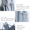 SF-ZXTINP Soft Cotton Kitchen Cooking Apron with Cross Back -