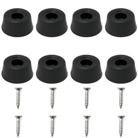 JJHXSM 8pcs Billiard Rod Tail Protective Sleeve 27x13mm Durable Rubber Billiard Pool Cue Bottom Tail Protective Cover Case