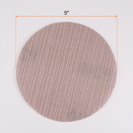 sourcing map 10pcs Mesh Sanding Discs 5 Inch Hook and Loop Sanding Net 240 Grits Dust Free Abrasive Pads for Car Wood Drywall Metal Polishing & Grinding