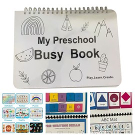 Unbranded My Preschool Busy Book Educational Toys Gift for Kids & Toddlers ET