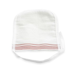 Turkish Hammam Exfoliating Glove, Deep Exfoliation Bath Mitt, Dead Skin Remover for Body and Face (White)