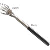 ebuyerfix Telescopic Back Scratcher, Claw Metal Back Massager Tool with