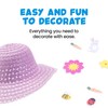 evelay Easter Bonnet Hat Craft Kit - Decorate Your Own