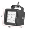 Dasen 4PCS 3" LED Cube Fog Lights Pod & Front