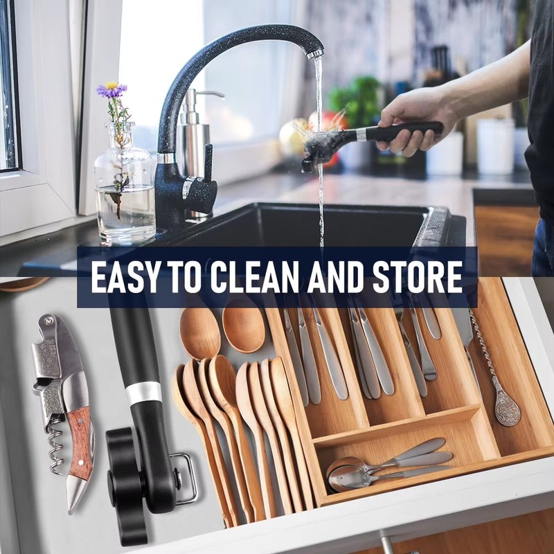 Manual Can Opener for Everyday Kitchen Use – Choose Straight