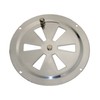 4x Ventilation Rosette Stainless Steel Air Vent Gill Stainless Steel