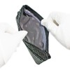 Indenya 4407-01-179 Inden No. 6 Pouch, Deer Leather, Black Background