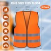 Romon High Visibility Vests for Car, Pack of 3 High