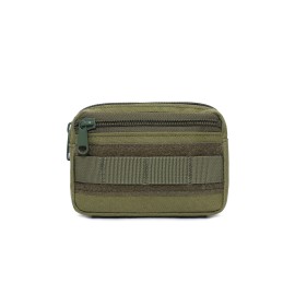 Unbranded Tactical Mini MOLLE Utility Pouch Multi-purpose Admin Bag EMT Medic Waist Pack - Army Green