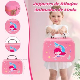 Juguetes para Ninas, Juguetes Maquillaje, Maquillaje Real para Niñas, Juguetes de Maquillaje para niñas - Regalo Ideal para Cumpleaños, Navidad y Fies