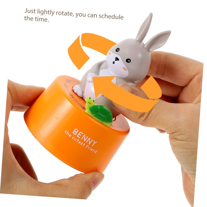 OHPHCALL Lovely Mechanical Kitchen Timer Cartoon Design Countdown Timer for