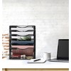 EasyPAG Wall File Holder Organizer 7 Tier Mesh Hanging Wall