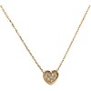 LuckyLy Collares para Mujer Corazón Baño Oro 14K Plata y