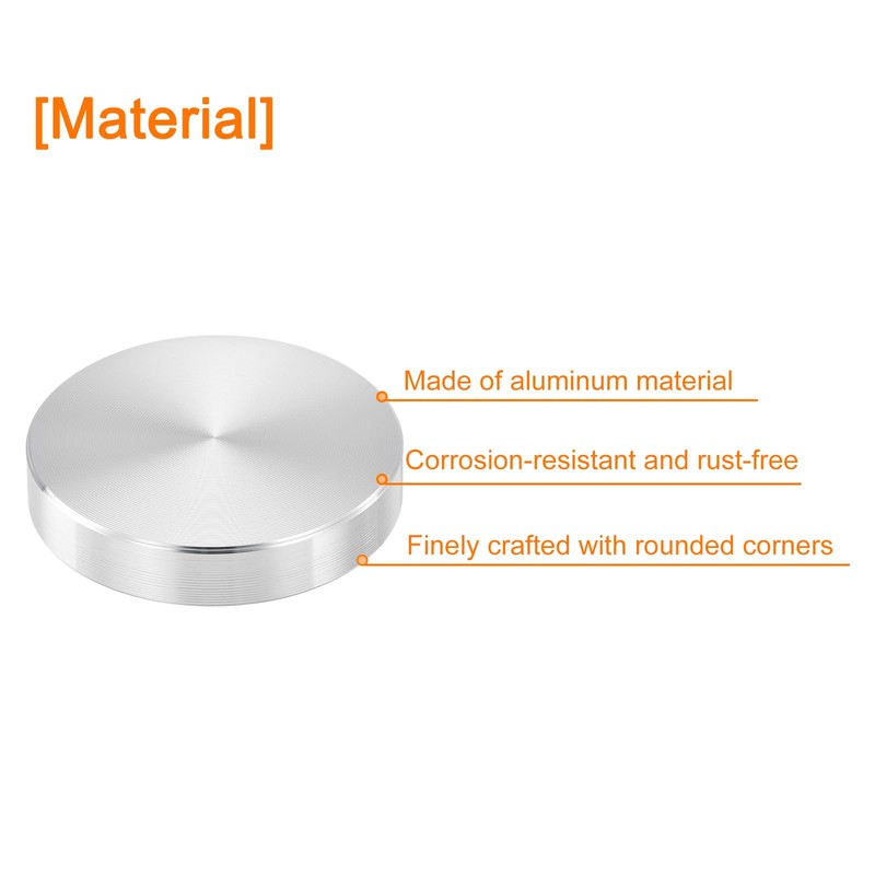 QUARKZMAN M8 Thread 40 mm Diameter Round Shape Aluminium Disc