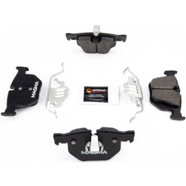 MAGMA Premium PMD1042M Semi-Metallic Brake Pads, Rear