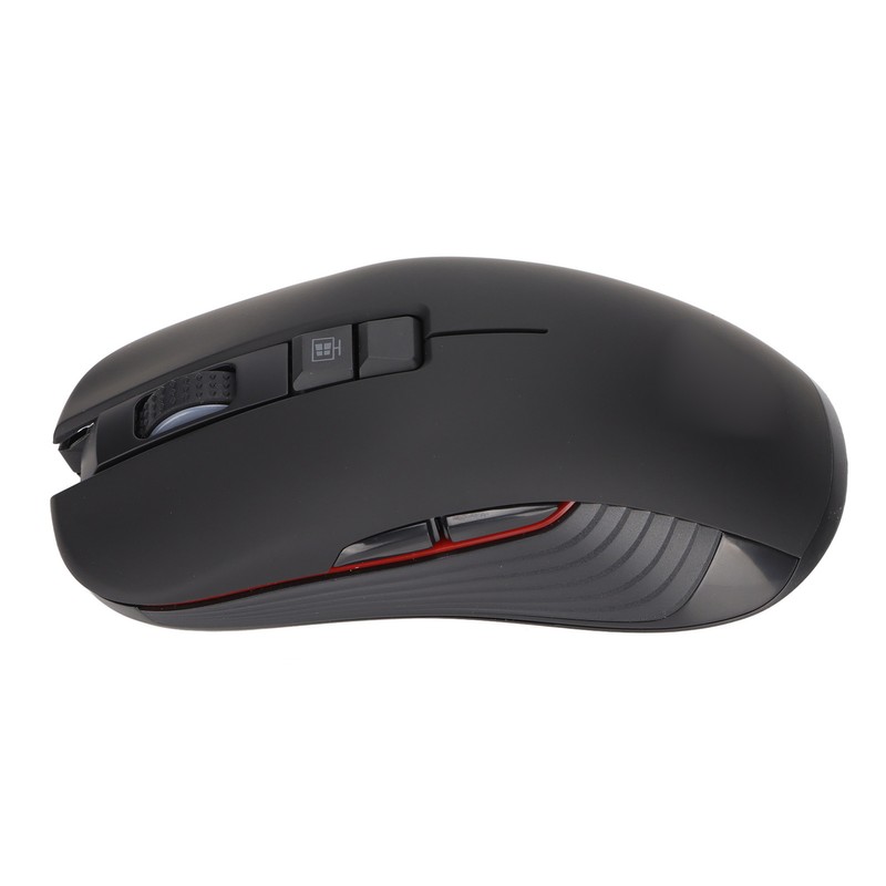 Wireless Mechanical Mouse 2.4G Rechargeable 3600DPI Ergonomic Gaming Mouse for