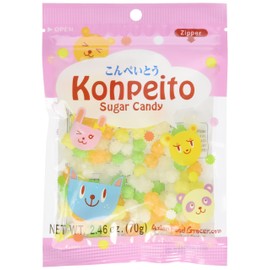 Konpeito Sugar Candy 2.66 Ounce 70 Gram - 100 Pieces