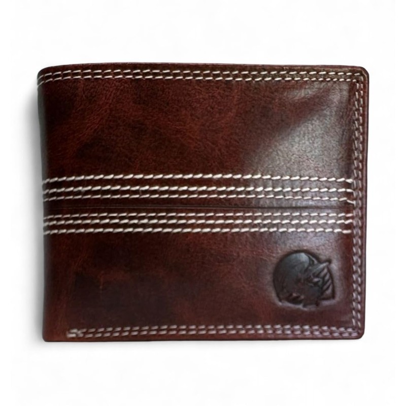 CRICKET-GIFTS - Buffalo Leather Cricket Wallet | RFID Protection |