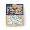 Wakaisangyou Nail it String Art Nail Bag White Nail Size