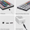 2 Pack 44 Keys RGB LED Light Strip Remote Controller,Wireless