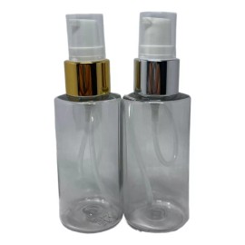 Meliars Envase Pet 50 Ml  Bomba Dosificdora R20 Plata / Oro (50 Pzs)