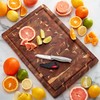 Farberware Thick End Grain Acacia Cutting Board with Juice Groove