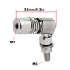 Briny River M6 Marine Ball Joint Connection Fitting for Outboard