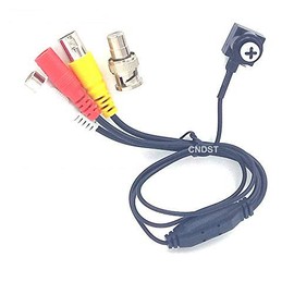 CNDST 1080P 2MP HD 2000TVL Mini Surveillance Camera 3.6 mm 90 Degree 4-in-1 TVI/CVI/AHD/960H CVBS CCTV Indoor Camera, for 1080P 4-in-1 TVI/AHD/CVBS/960H DVR (DST-AHD15EXSW)