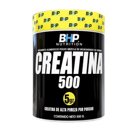 BHP NUTRITION- CREATINA ULTRA MONOHIDRATADA 500grs                                                                                                    