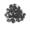 Hotel RFID Key FOB, 10 Pcs, Black Color, Compatible only