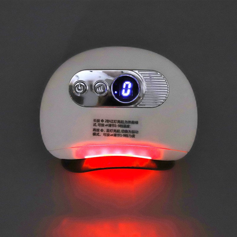 Facial Gua Sha Tool Rechargeable Portable Electric Hot Compress Vibration