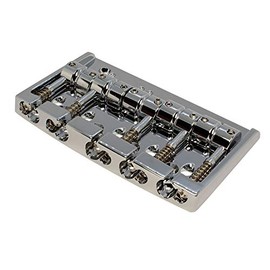 GOTOH 404SJ-5 5-String Bass Bridge w/Steel Saddles - Chrome