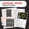 Command Mixed Hooks Pack, 10 Soot Hooks, 12 Strips (2