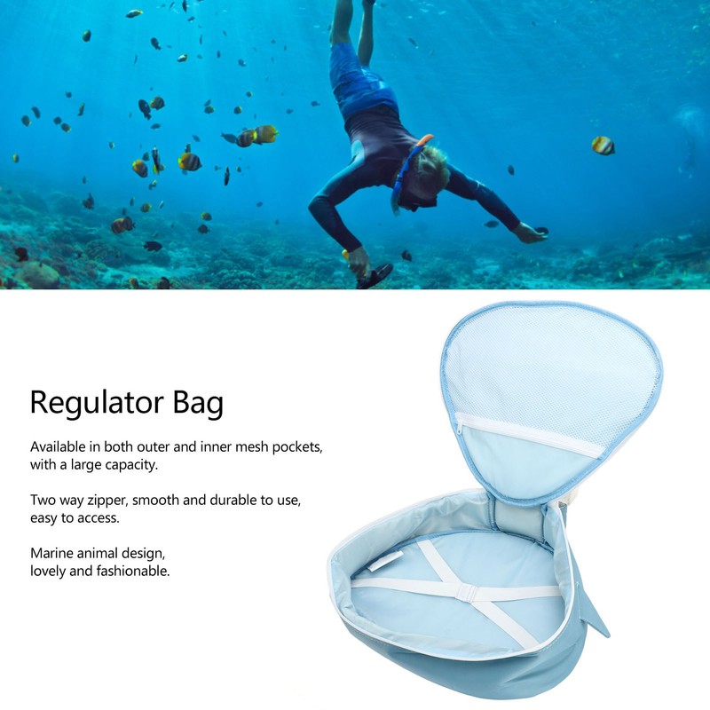 Regulator Bag Polyester Fiber Diving Regulator Storage Carrying Bag for