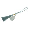 Tassel Pendant Chinese Zodiac Pattern DIY Porcelain Beads Light Weight