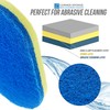 Pack of 2 Corner Scourers Sponge Replacement Pads, Kitchen or