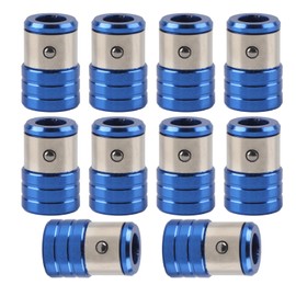 10PCS Screwdriver Magnetic Ring Anti Slip Drill Bits Magnetizer Ring Screwdriver Bit Tool