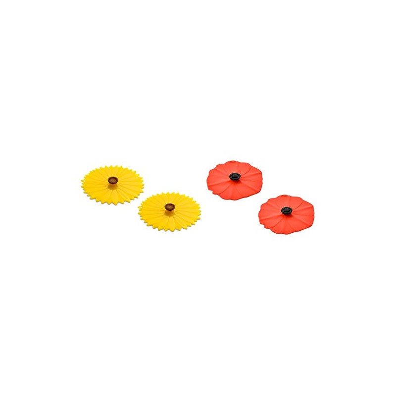 Set of 4 Charles Viancin Silicone Drink Covers – Wine