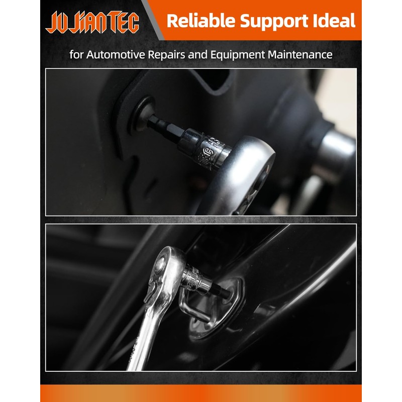 JU JIAN TEC Master HEX Bit Socket Set, 32 piece,
