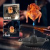 Charkettle Cast Iron Poultry Roaster Insert, Beer Can Chicken Holder