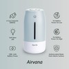 Airvana Aqua Glo Personal Humidifier – Ultrasonic Cool Mist, Rechargeable