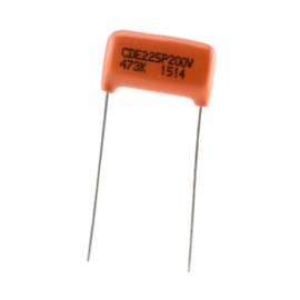 perfeclan Sound Capacitor 0.047 Bass Guitar Parts Musical Instruments Easy Installation Low Noise Universal 716P Series Replaces, CDE225P