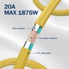EP 25 Ft 10/3 SJTW NEMA 5-20 P/R Outdoor Extension