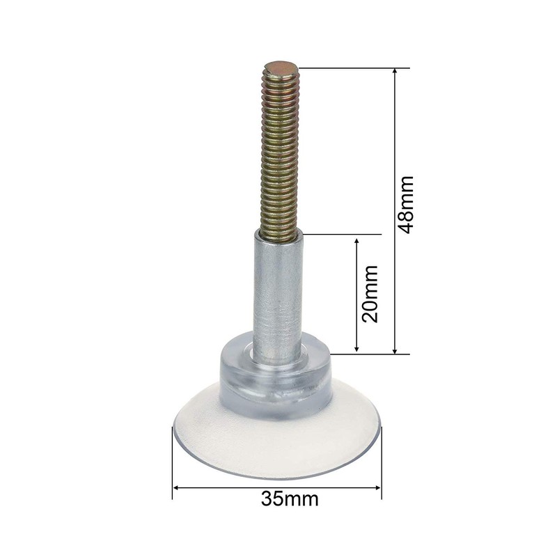 goodxy Set of 4 Rubber Strong Suction Cup Replacements for