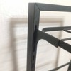 Kitchen Storage Shelf Carbon Steel Multilayer Black Pot and Pan
