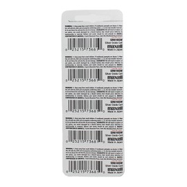 MAXELL SR616SW (321) 1 Silver Oxide Battery