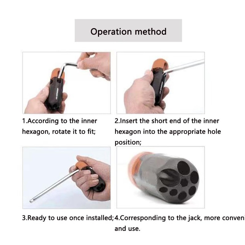 12mm Hex Key Wrench,L Shaped Long Arm Repairing Tool,Precision hex