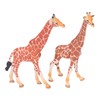 3pcs Giraffe Figurines Simulation Innovative Educational Giraffe Family Action Figure