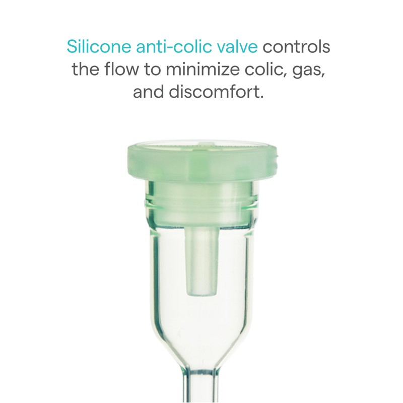 Munchkin Bond Silicone Coated Glass Baby Bottles - Anti-Colic Feeding