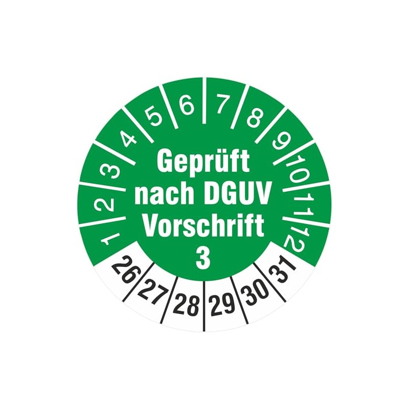 Pack of 100 tested according to DGUV regulations, 3 test